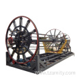 Concrete pipe wire cage rolling making machine